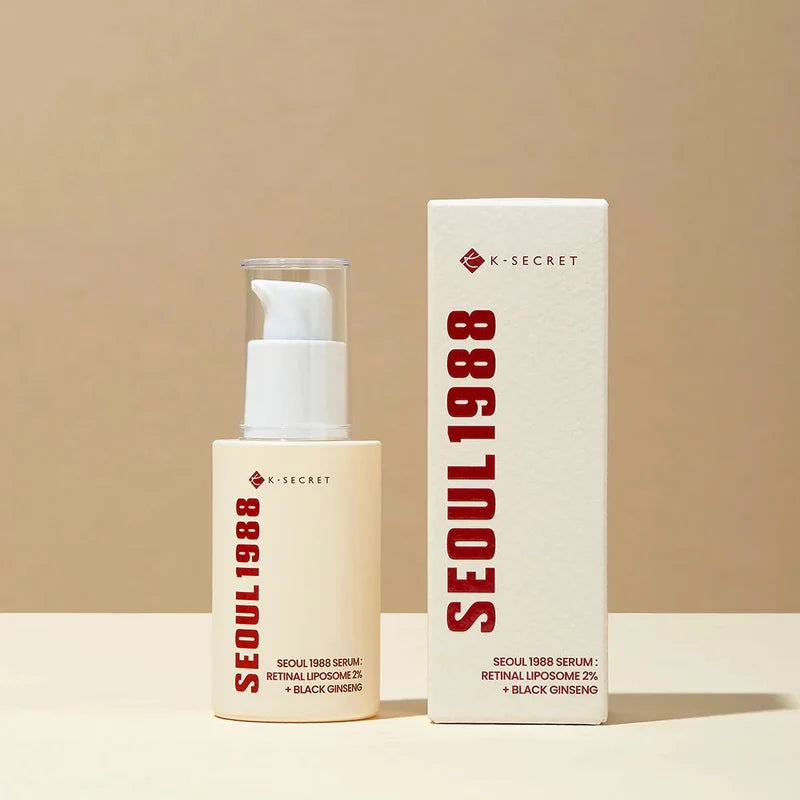 K‑SECRET - SEOUL 1988 Serum: Retinal Liposome 2% + Black Ginseng